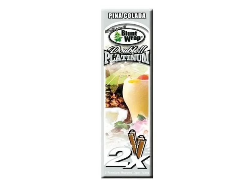 Blunt Wrap Platinum Papel de Tabaco 2u. - Pi?a Colada